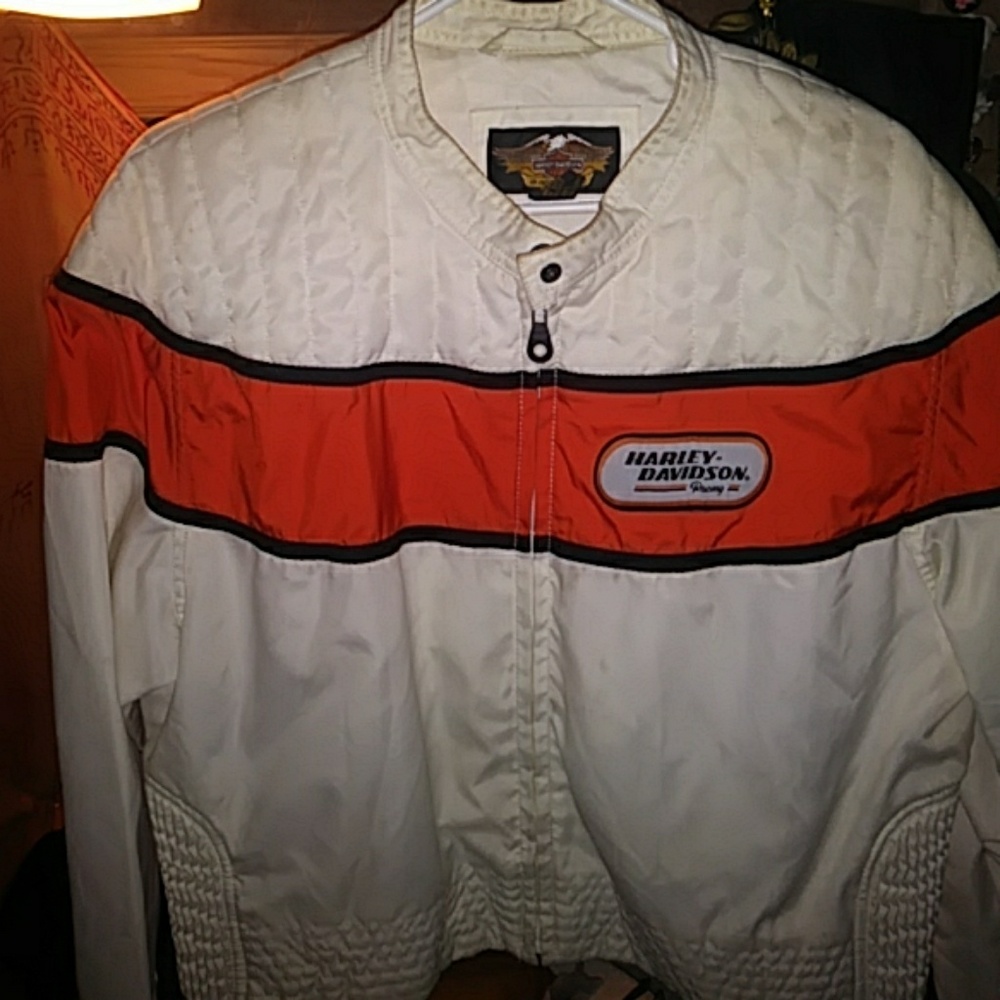 Ladies harley davidson racing jacket